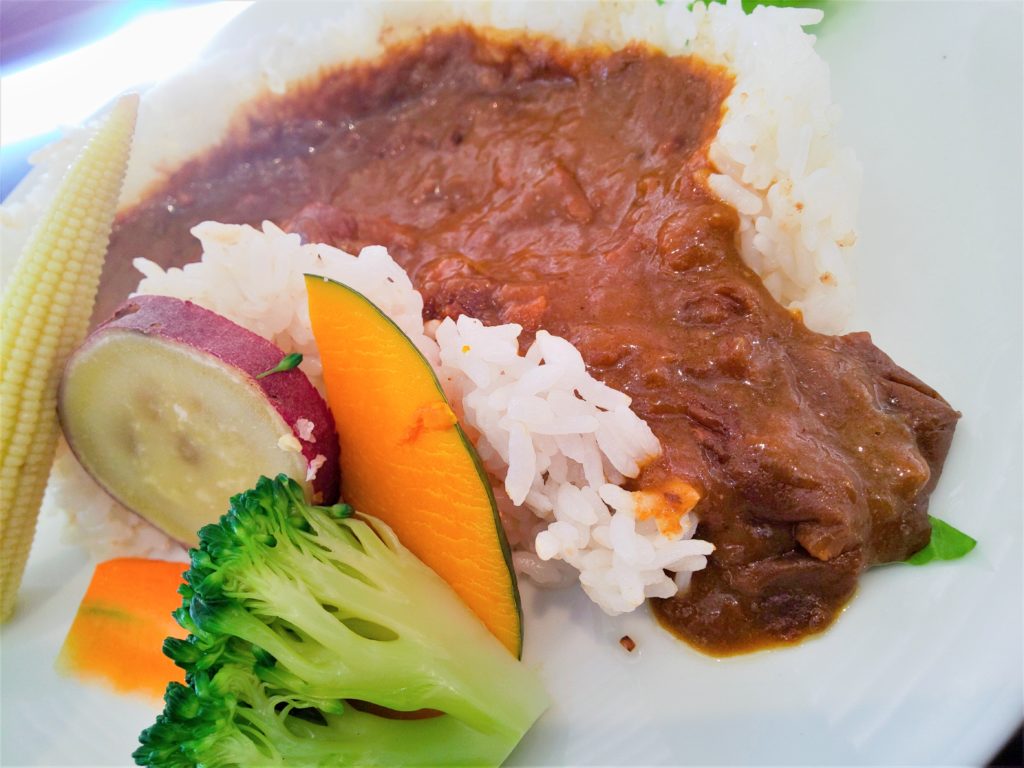 FLOURの狭山池ダムカレー放流