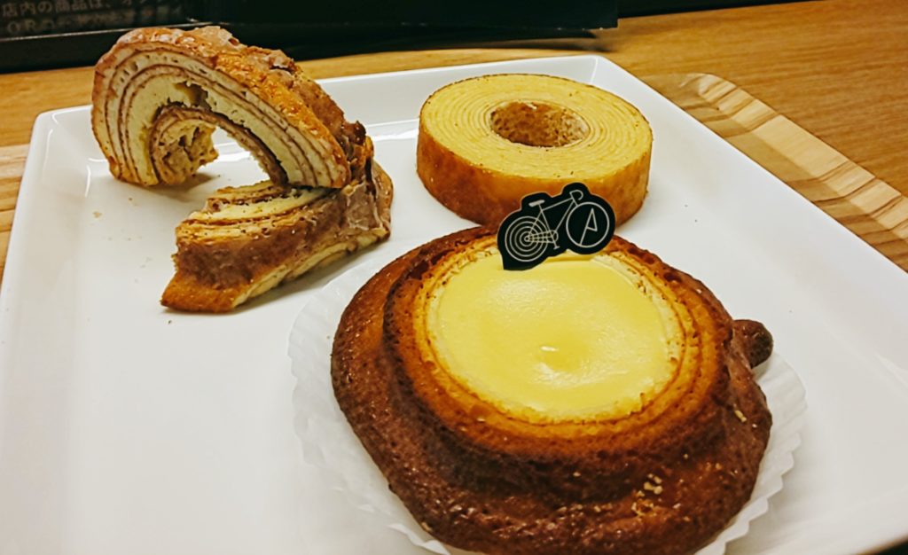東大阪市のフランシージェファーズ カフェのバームクーヘン