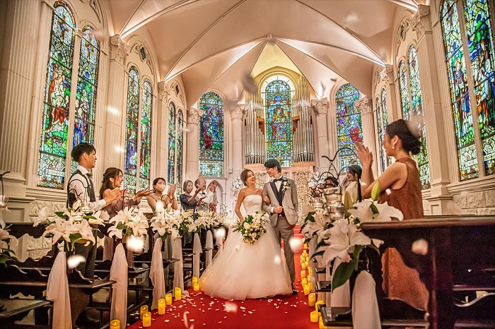 大阪府の料理が美味しい結婚式場「モンサンミッシェル大聖堂」